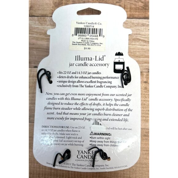 Yankee Candle Home Sweet Home Gold Illuma-Lid Jar Candle Accessory For 22 Oz & 1 - Picture 3 of 3